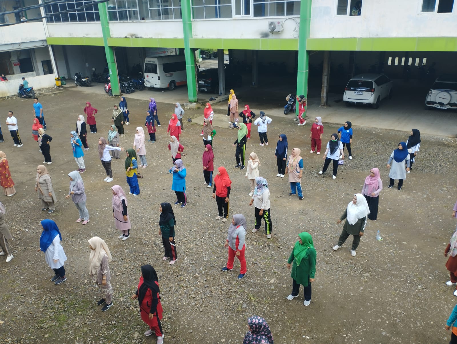 Awali Jumat Sehat dengan Senam Pagi Bersama RSUD KOTA PADANGSIDIMPUAN Image