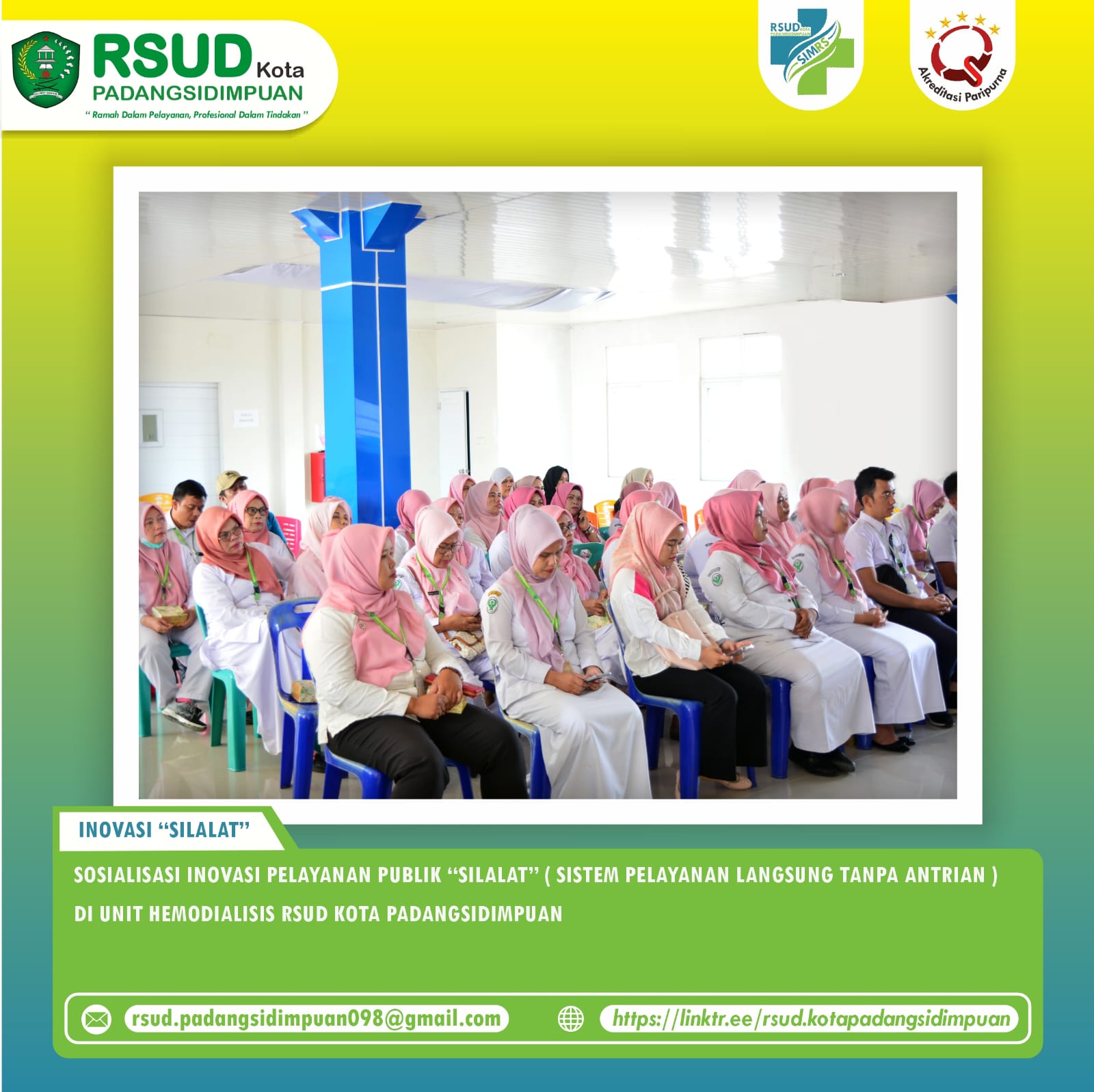 Sosialisasi INOVASI PELAYANAN PUBLIK [SILALAT] Image