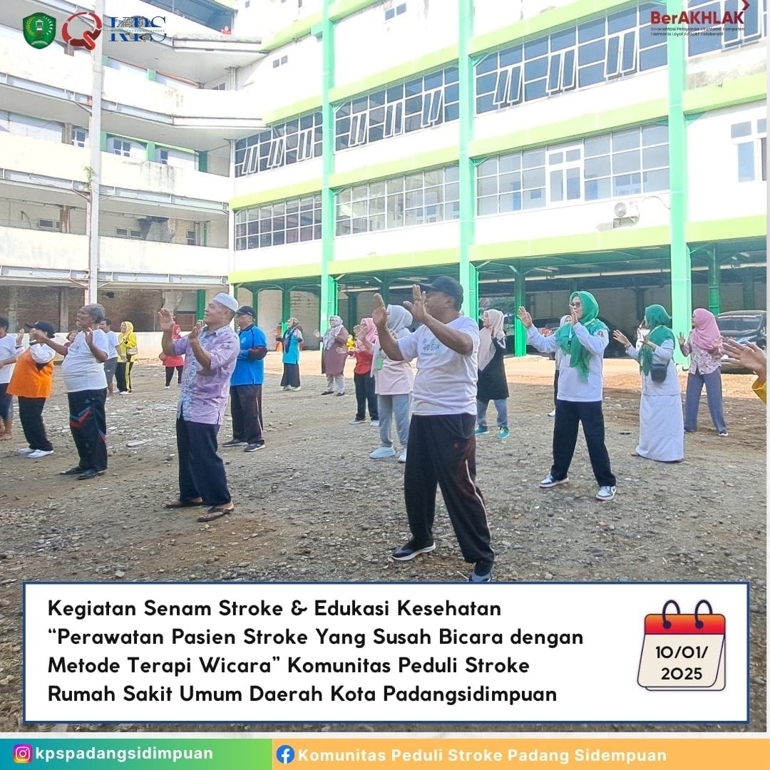 Senam Stroke Komunitas Peduli Stroke RSUD Kota Padangsidimpuan Image