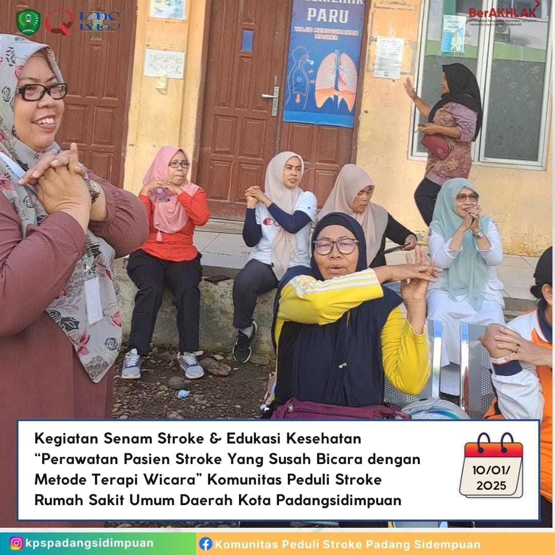 Senam Stroke Komunitas Peduli Stroke RSUD Kota Padangsidimpuan Image