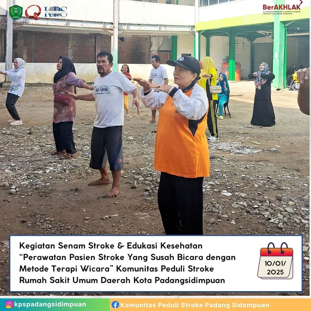 Senam Stroke Komunitas Peduli Stroke RSUD Kota Padangsidimpuan Image