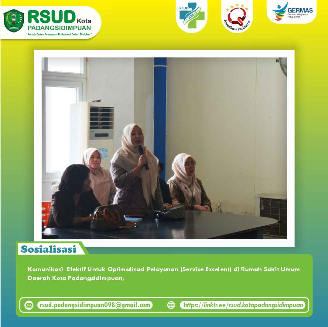 Komunikasi Efektif untuk Optimalisasi Pelayanan (Service Excelent) Image