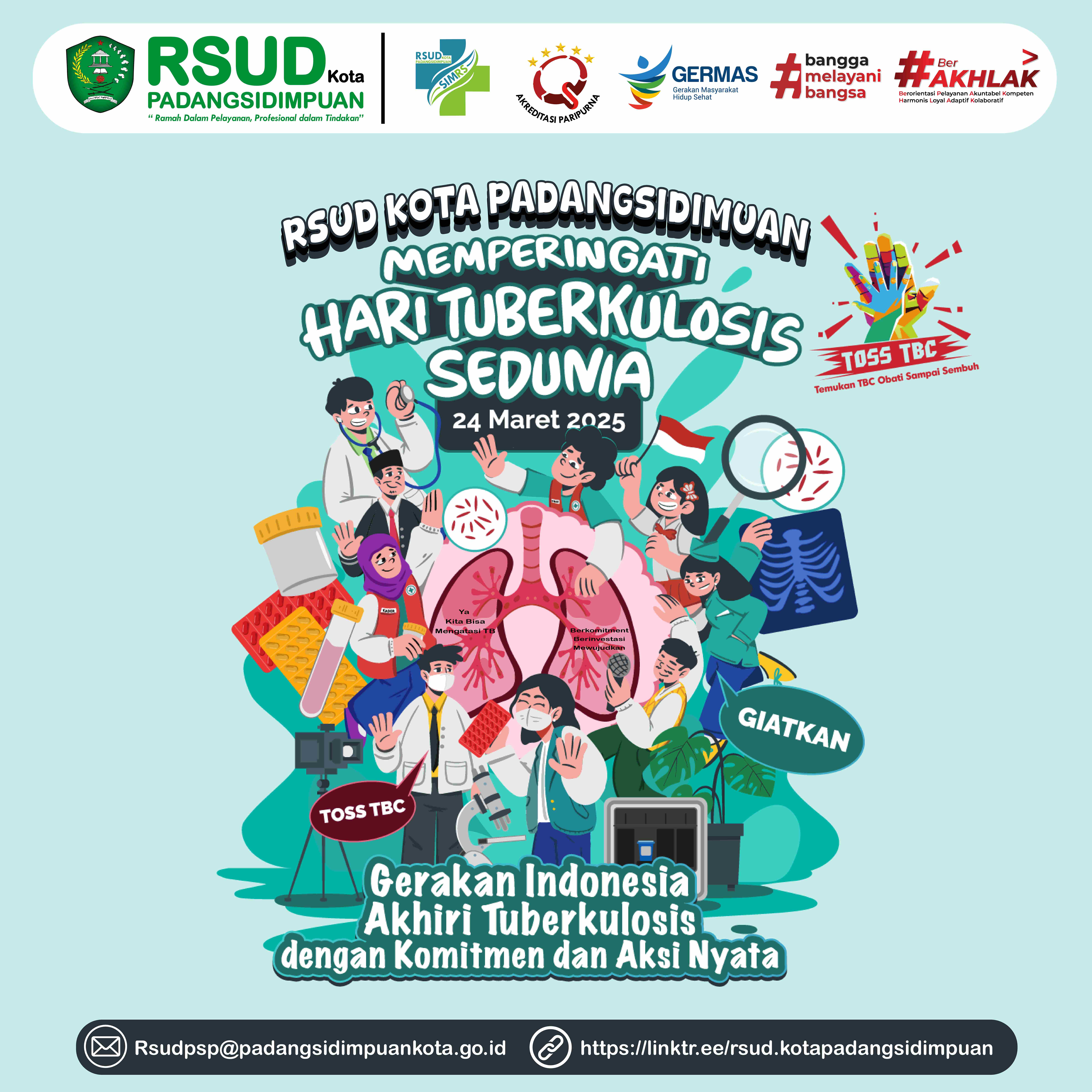 RSUD KOTA PADANGSIDIMPUAN Memperingati Hari TBC Sedunia Image